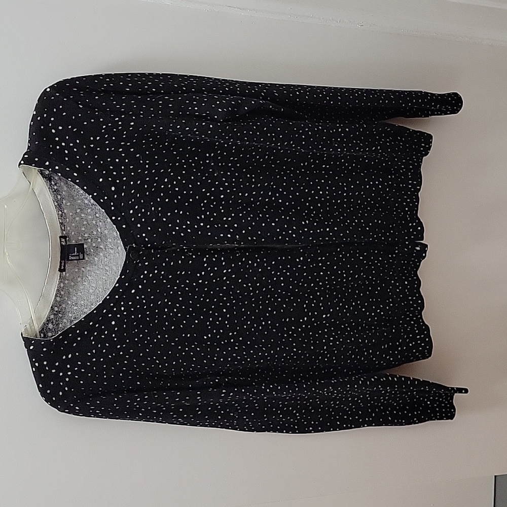 Light button down sweater